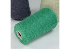 67% суперкидмохер, 5% меринос, 28% ПА, Art: Aurora 100, Ilaria srl, цвет: сине-зеленый, 1000 м/100 гр. (5970)