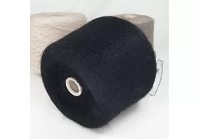 67% суперкидмохер, 3% меринос, 30% ПА, Art: Topkid, Gruppo Filpucci Industrie Filfti, цвет: черный, 1000 м/100 гр. (5975)