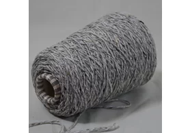 Твид: шерсть/ПА, сток Италия, цвет: коричневато-серый, 150-200 м/100 гр. (6187)