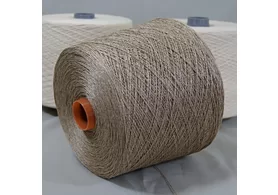 100% лен, Art: Puro Lino Pet, Zegna Baruffa, цвет: коричневато-бежевый, 2/12 (600 /100 гр.) (6215)