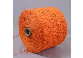 100% буретный шелк, Art: Itaca, Marchi&Fildi, цвет: апельсин, 2/9,7 (485 /100 гр.) (6217)