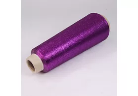 Пряжа люрекс 38% нейлон, 62% металлизированная нить, Art: Esther, Kyototex, цвет: маджента, 14000 м/100 гр. (4959)