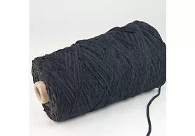 Пряжа 100% шелк (ленточка), Art: HKA8578, Hasegawa, черный, 220 м/100 гр. (4551)