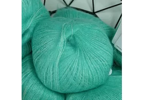 Пряжа кидмохер 72%, шелк 28%, Art: Silkid extra,  цвет: 246 мята, 210 м, 25г.