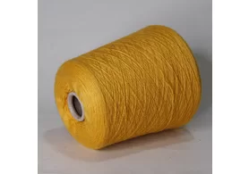 Пряжа меринос 50%,  акрил 50%,  Art: Ortensia,  Alpes Manifattura, шафраново-жёлтый, 2/28 (1400 м/100 гр.) (4446)