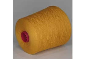 Пряжа 50% хлопок, 50% меринос, Art: Tahiti,  Botto Giuseppe, цвет: охра, 2/48 (2400 м/100 гр.) (4384)