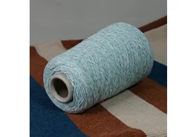 Пряжа кашемир 30%, меринос 70%, Art: Trebisonda, Lanecardate, цвет: бирюзово-белое мулине, 3/12 (4742)