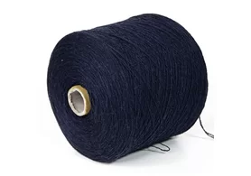 100% шерсть, Art. Sportwool, Filato, цвет: синий (темный), 2/15 (750 м/100 гр.) (6350)