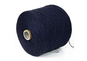 100% шерсть, Art. Sportwool, Filato, цвет: синий (темный), 2/15 (750 м/100 гр.) (6350)