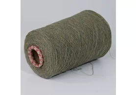 100% шерсть, Art. Finesse, Knoll, цвет: зеленый меланж, 1/15 (1500 м/100 гр.) (6352)