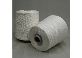 50% шелк, 50% хлопок, Art. Delphi, Sesia, цвет: белый, 500 м/100 гр. (6239)