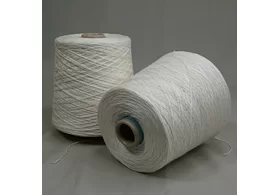 50% шелк, 50% хлопок, Art. Delphi, Sesia, цвет: белый, 500 м/100 гр. (6239)