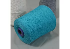 100% кашемир, сток Италия, цвет: бирюзовый, 2/28 (1400 м/100 гр.) (6087)