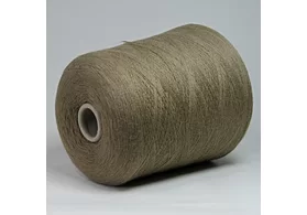 Пряжа 50% меринос, 50% акрил, сток Италия, цвет: светлый зеленовато-коричневый, 2/32 (1600 м/100 гр.) (5236)