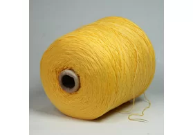 Пряжа 100% хлопок, Art: Dakota, Iafil spa, цвет: желтый, 8/30 (375 м/100 гр.) (5266)