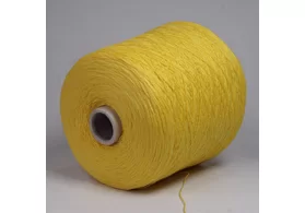 Пряжа 100% хлопок, Art: Dakota, Iafil spa, цвет: желтый, 8/30 (375 м/100 гр.) (5268)