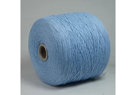 Пряжа 48% хлопок, 47% полиэстер, 5% ПА, Art: Daily, Casa Del Filato Prato-Italy, цвет: голубой, 650 м/100 гр. (5288)