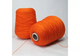 Пряжа 100% меринос, Art: Luna, Fullonica sng, цвет: оранжевый, 3/24(800 м/100 гр.) (5516)