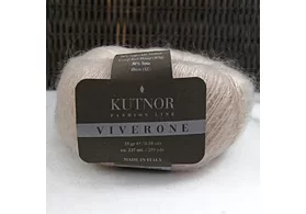 70% суперкидмохер, 30% шелк, Art: Viverone, Kutnor, цвет:1537 светлый беж, 237 м, 25г.