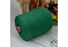 90% органический хлопок, 10% полиэстер, Art. Daiquiri-new, E. Miroglio, цвет: сине-зеленый, 440 м/100 гр. (6536)