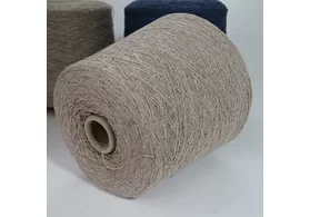 Твид: 50% шерсть, 25% шелк, 25% па, Art. Frisby, Casa del filato prato-Italy, цвет: песочно-бежевый, 1500 м/100 гр. (6415)