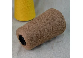 100% кардный меринос, Art. Supergeelong, Zegna Baruffa, цвет: кэмел, 1/15 (1500 м/100 гр.) (6672)