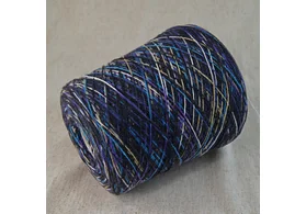 100% кардный меринос, Art. Сток Италия, цвет: синий, фиолетовый, серый, 2/15 (750 м/100 гр.) (6684)