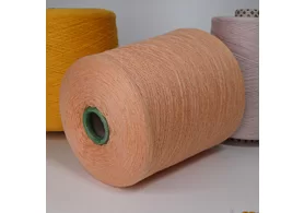 85% хлопок, 15% меринос, Art: Bonwool, Prisma Ricerche, цвет: розовый персик, 3/50 (1666 м/100 гр.) (6567)