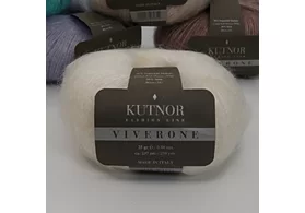 70% суперкидмохер, 30% шелк, Art: Viverone, Kutnor, цвет: 100, 237 м, 25г (1013) 