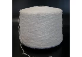 45% беби альпака, 15% хлопок, 15% модал, 23% па, 2% эластан, Art. Tuty, Torcitura di Domaso srl, цвет: кремовый, 700 м/ 100 гр. (6428)