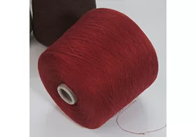 100% лен, Art. Pratolino, Toscano srl, цвет: рубиново-красный, 1/20 (2000 м/100 гр.) (6517)