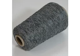 100% лен, Art. Japal, Servize e Seta, цвет: серо-синий, 2/26 (1300 м/100 гр.) (6527)