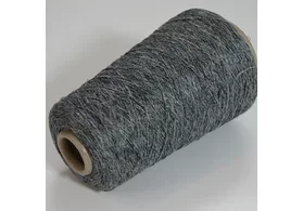 100% лен, Art. Japal, Servize e Seta, цвет: серо-синий, 2/26 (1300 м/100 гр.) (6527)