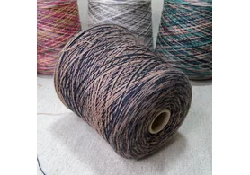 100% шерсть овец, Art. Shetland, коллекция Missoni, цвет: коричневый, черный, 2/16 (800 м/100 гр.) (6773)