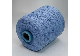70% органический хлопок, 17% меринос, 1% эластан, Art: Fitwool, Monticolor spa, цвет: голубой, 430 м/100 гр. (6559)