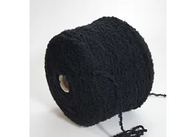 Букле: 80% меринос, 20% ПА, Art. Nubes, Filati BE. MI. VA., цвет: черный, 150 м/100 гр. (6464)