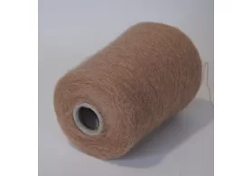 63% baby альпака сури, 7% меринос, 25% ПА, Art. Baby suri brush, Filitaly-Lab, цвет: мокачино, 950 м/100 гр. (6475)