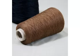 30% шелк, 70% меринос, Art: Nanchino, Botto Poala, цвет: коричневый, 2/48 (2400 м/100 гр.) (6146)