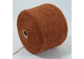 Букле: 32% альпака суперфайн, 24% меринос, 22% шелк 22% ПА, Art: Bene, Lanificio dell’ Olivo spa, цвет: красновато-коричневый, 450 м/100 гр. (6201)