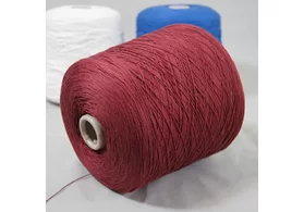 100% хлопок Mako, Art: Louisiana, Manifatture Tessili Bresciane srl, цвет: вишневый, 625 м/100 гр. (6114)