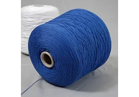 Шнурок: 62% хлопок,38% ПА, Art: Organic Park, Filati BE.MI.VA., цвет: синий, 360 м/100 гр. (6115)