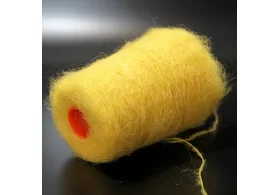 67% суперкидмохер, 5% меринос, 28% ПА, Art. Aurora, Ilaria srl, цвет: горчично-желтый, 500 м/100 гр. (6337) 