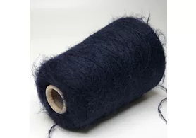 50% суперкидмохер,18% меринос экстрафайн, 32% ПА, Art. Astro 50, Igea, цвет: ночной синий, 500 м/100 гр. (6392) Фабричная смотка в 2 нитки.