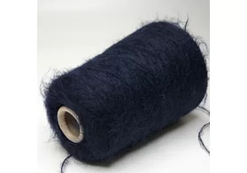 50% суперкидмохер,18% меринос экстрафайн, 32% ПА, Art. Astro 50, Igea, цвет: ночной синий, 500 м/100 гр. (6392) Фабричная смотка в 2 нитки.