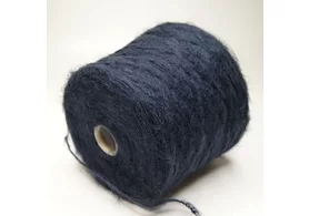 97% суперкидмохер, 3% полиамид, Art. Noahgt, Polipeli spa, цвет: ночной синий, 200 м/100 гр. (6394) 