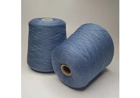 100% меринос, Art. Harmony, Tollegno 1990, цвет: темный голубой, 2/30 (1500 м/100 гр.) (6395)