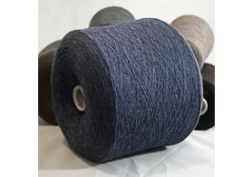 80% шерсть шетландского ягненка, 20% ПА, Art. Yota, Filati Omega srl, цвет: джинс, 1500 м/100 гр. (6005)