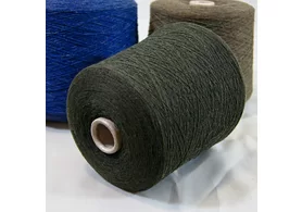 80% шерсть шетландского ягненка, 20% ПА, Art. Yota, Filati Omega srl, цвет: темная зеленая хвоя, 1500 м/100 гр. (6011)