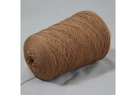 100% хлопок, сток Италия, цвет: коричневый, 500 м/100 гр. (6128)