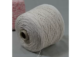 100% хлопок, Art. Olivier, Filati BE.MI.VA. spa, цвет: топленое молоко, 180 м/100 гр. (6133)